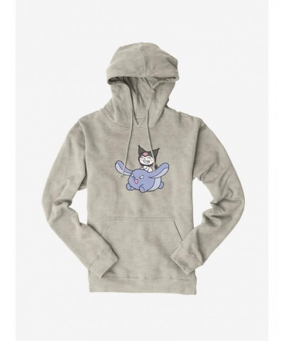 Kuromi Happy Baku Flying Hoodie $12.57 Hoodies