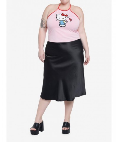 Hello Kitty Lollipop Girls Halter Tank Top Plus Size $11.37 Tops