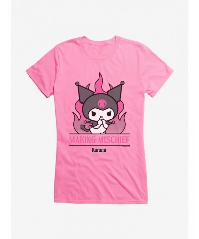 My Melody & Kuromi Making Mischief Girls T-Shirt $8.57 T-Shirts