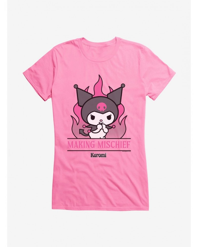 My Melody & Kuromi Making Mischief Girls T-Shirt $8.57 T-Shirts