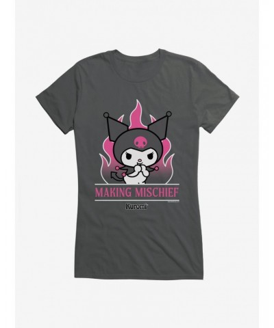 My Melody & Kuromi Making Mischief Girls T-Shirt $8.57 T-Shirts