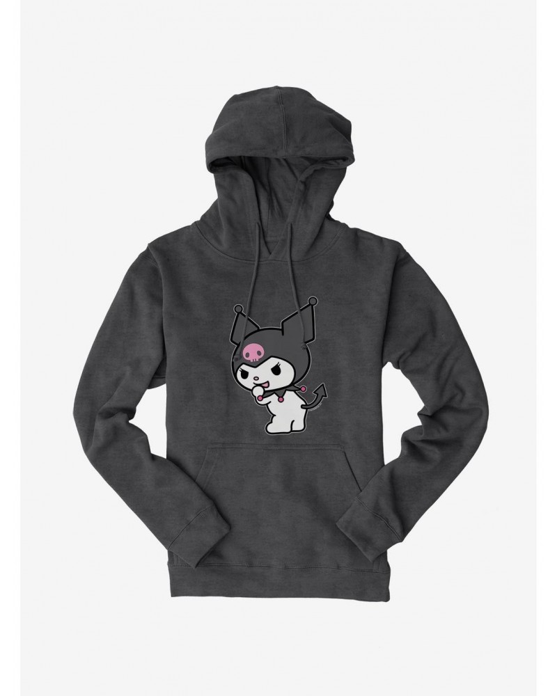 Kuromi Turning Giggle Hoodie $15.09 Hoodies