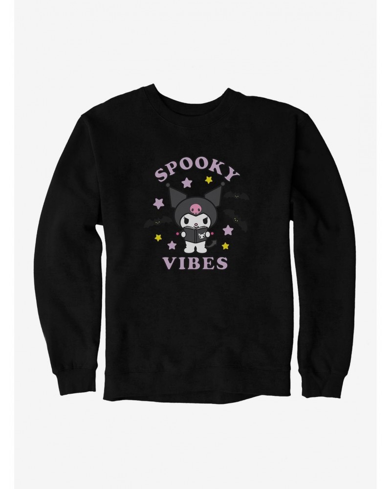 Kuromi Spooky Vibes Sweatshirt $10.63 Sweatshirts