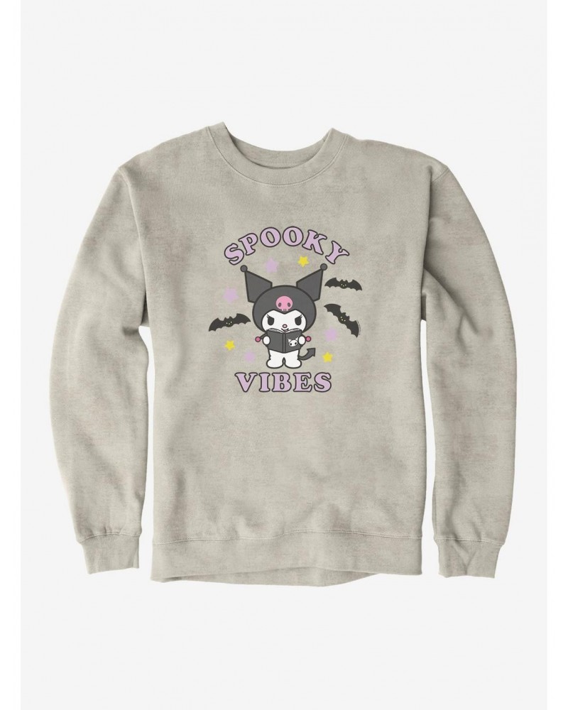 Kuromi Spooky Vibes Sweatshirt $10.63 Sweatshirts