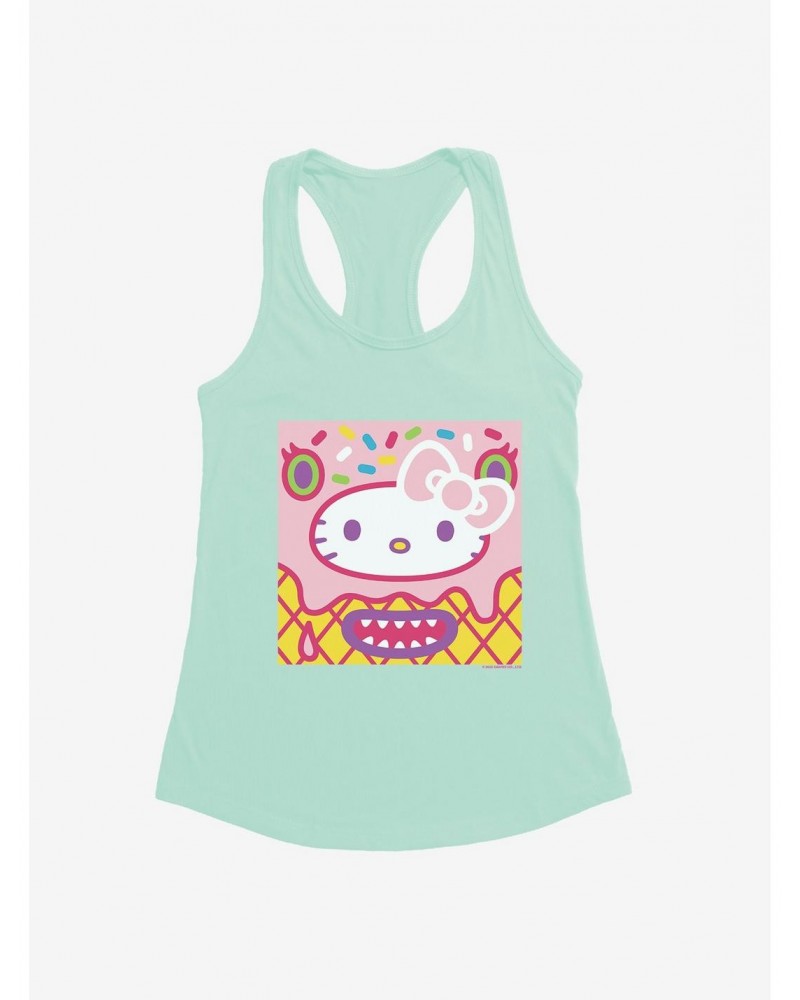 Hello Kitty Sweet Kaiju Cone Girls Tank $9.36 Tanks