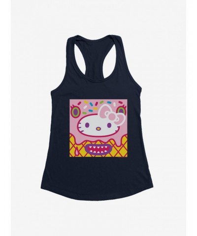 Hello Kitty Sweet Kaiju Cone Girls Tank $9.36 Tanks