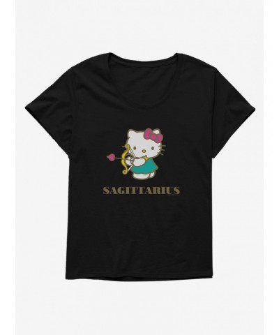 Hello Kitty Star Sign Sagittarius Girls T-Shirt Plus Size $7.40 T-Shirts