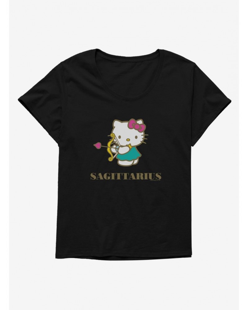 Hello Kitty Star Sign Sagittarius Girls T-Shirt Plus Size $7.40 T-Shirts