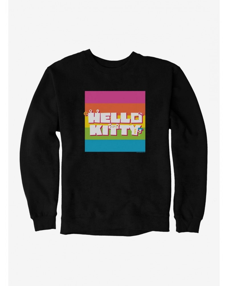 Hello Kitty Sweet Kaiju Logo Sweatshirt $11.22 Sweatshirts