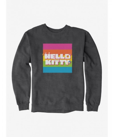 Hello Kitty Sweet Kaiju Logo Sweatshirt $11.22 Sweatshirts