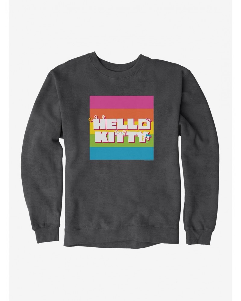 Hello Kitty Sweet Kaiju Logo Sweatshirt $11.22 Sweatshirts