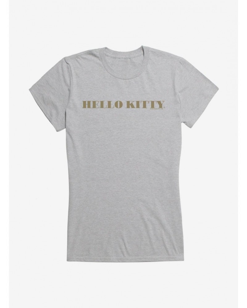 Hello Kitty Star Sign Logo Girls T-Shirt $5.98 T-Shirts