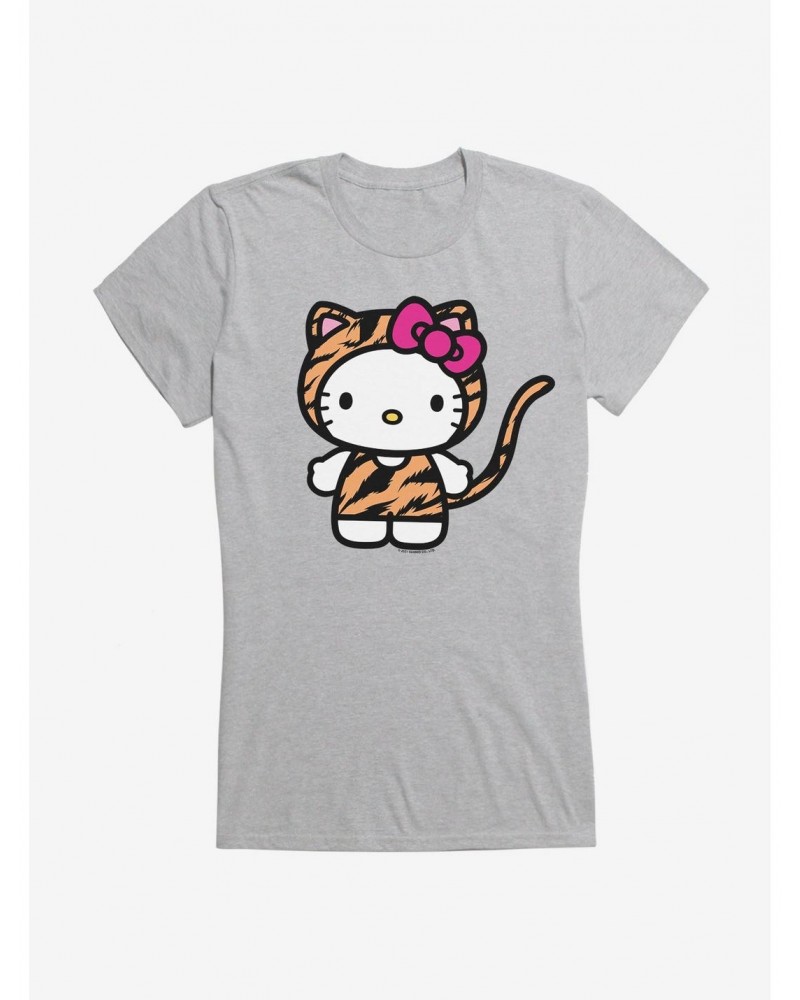 Hello Kitty Jungle Paradise Tiger Costume Girls T-Shirt $7.17 T-Shirts