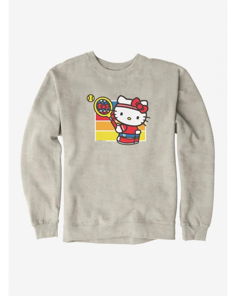 Hello Kitty Color Tennis Serve Sweatshirt $13.87 Sweatshirts