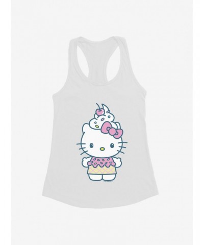 Hello Kitty Kawaii Vacation Ice Cream Outfit Girls Tank $6.57 Tanks