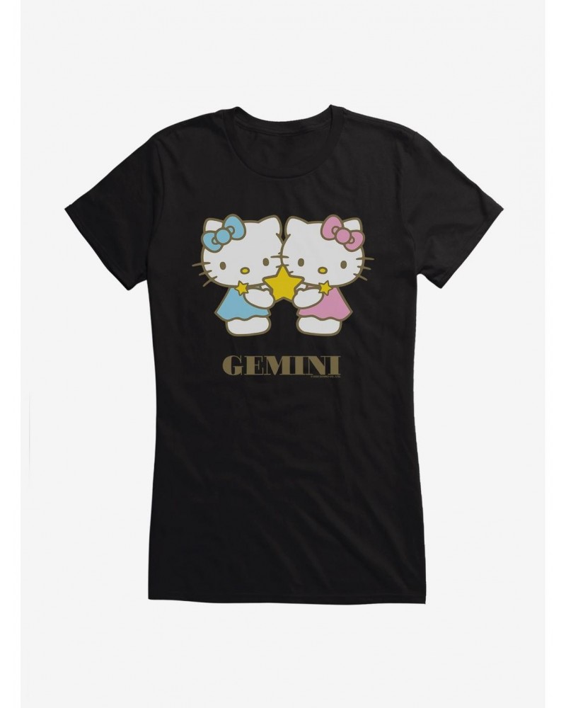 Hello Kitty Star Sign Gemini Girls T-Shirt $6.77 T-Shirts