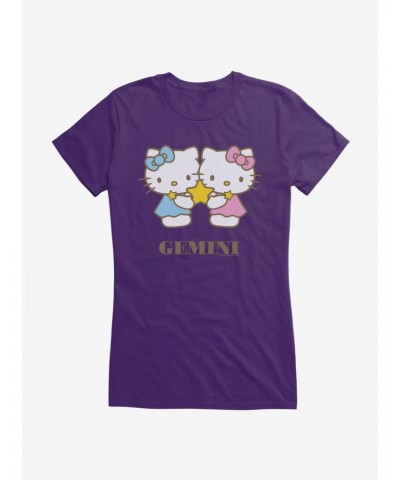 Hello Kitty Star Sign Gemini Girls T-Shirt $6.77 T-Shirts