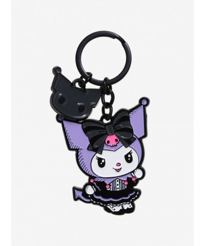 Kuromi Lolita Enamel Key Chain $4.33 Key Chains