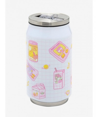 Hello Kitty And Friends Food Stainless Steel Can Tumbler $5.01 Tumblers