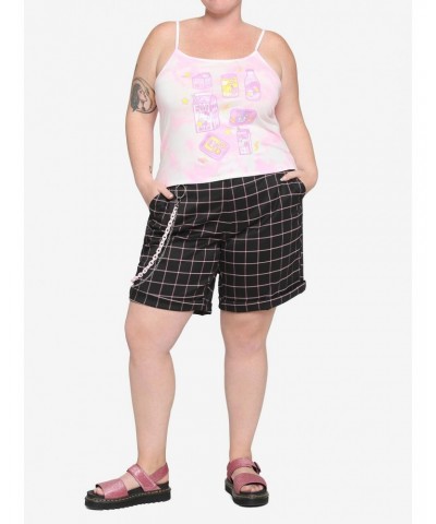 Hello Kitty Snacks Girls Crop Cami Plus Size $5.95 Cami