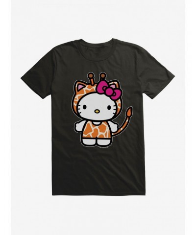 Hello Kitty Jungle Paradise Giaraffe T-Shirt $8.41 T-Shirts