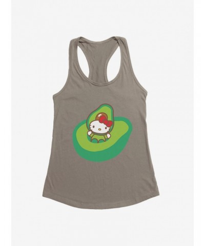 Hello Kitty Five A Day Playing In Avacado Girls Tank $8.96 Tanks