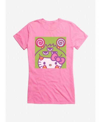 Hello Kitty Sweet Kaiju Candy Corn Girls T-Shirt $7.77 T-Shirts