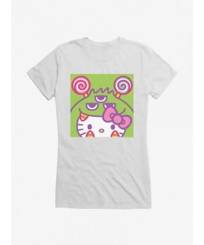 Hello Kitty Sweet Kaiju Candy Corn Girls T-Shirt $7.77 T-Shirts