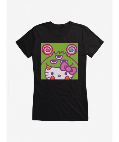 Hello Kitty Sweet Kaiju Candy Corn Girls T-Shirt $7.77 T-Shirts