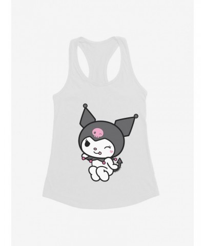 Kuromi Flirty Wink Girls Tank $9.96 Tanks