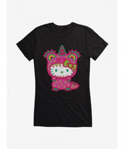 Hello Kitty Sweet Kaiju Unicorn Girls T-Shirt $7.77 T-Shirts