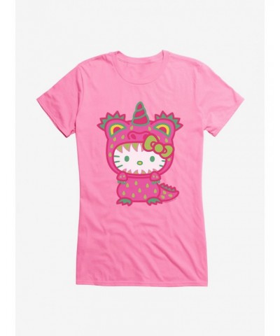 Hello Kitty Sweet Kaiju Unicorn Girls T-Shirt $7.77 T-Shirts