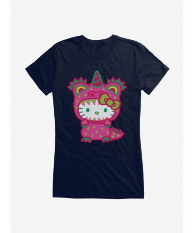 Hello Kitty Sweet Kaiju Unicorn Girls T-Shirt $7.77 T-Shirts