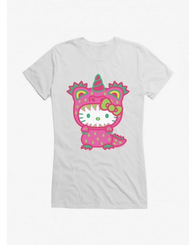 Hello Kitty Sweet Kaiju Unicorn Girls T-Shirt $7.77 T-Shirts