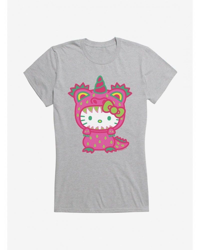 Hello Kitty Sweet Kaiju Unicorn Girls T-Shirt $7.77 T-Shirts