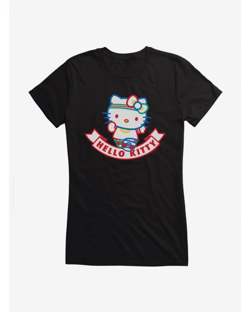 Hello Kitty Color Sports Girls T-Shirt $7.17 T-Shirts