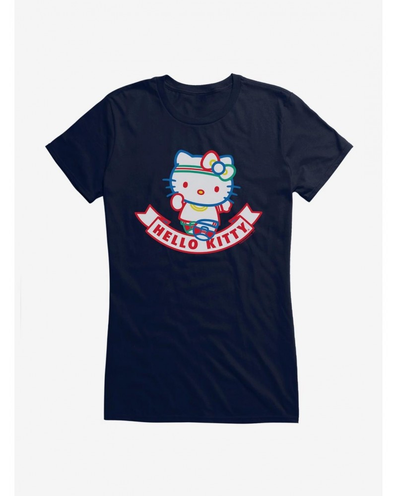 Hello Kitty Color Sports Girls T-Shirt $7.17 T-Shirts