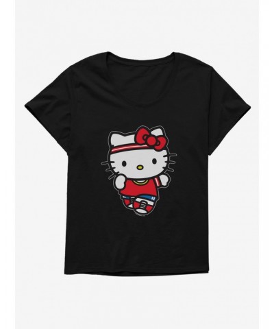 Hello Kitty Quick Run Girls T-Shirt Plus Size $8.09 T-Shirts