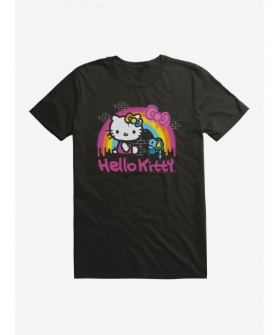 Hello Kitty Rainbow Graffiti T-Shirt $9.56 T-Shirts