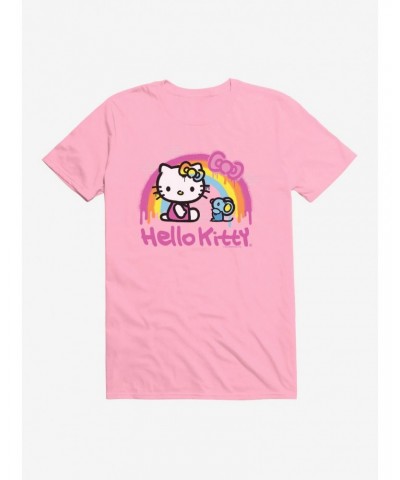 Hello Kitty Rainbow Graffiti T-Shirt $9.56 T-Shirts