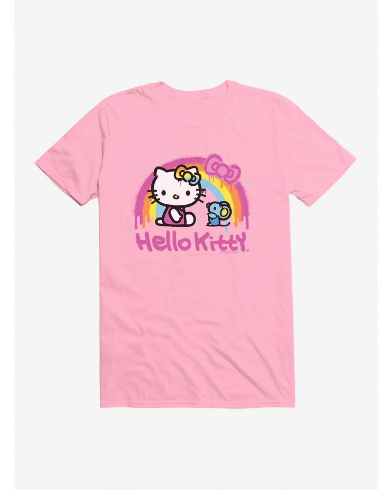 Hello Kitty Rainbow Graffiti T-Shirt $9.56 T-Shirts