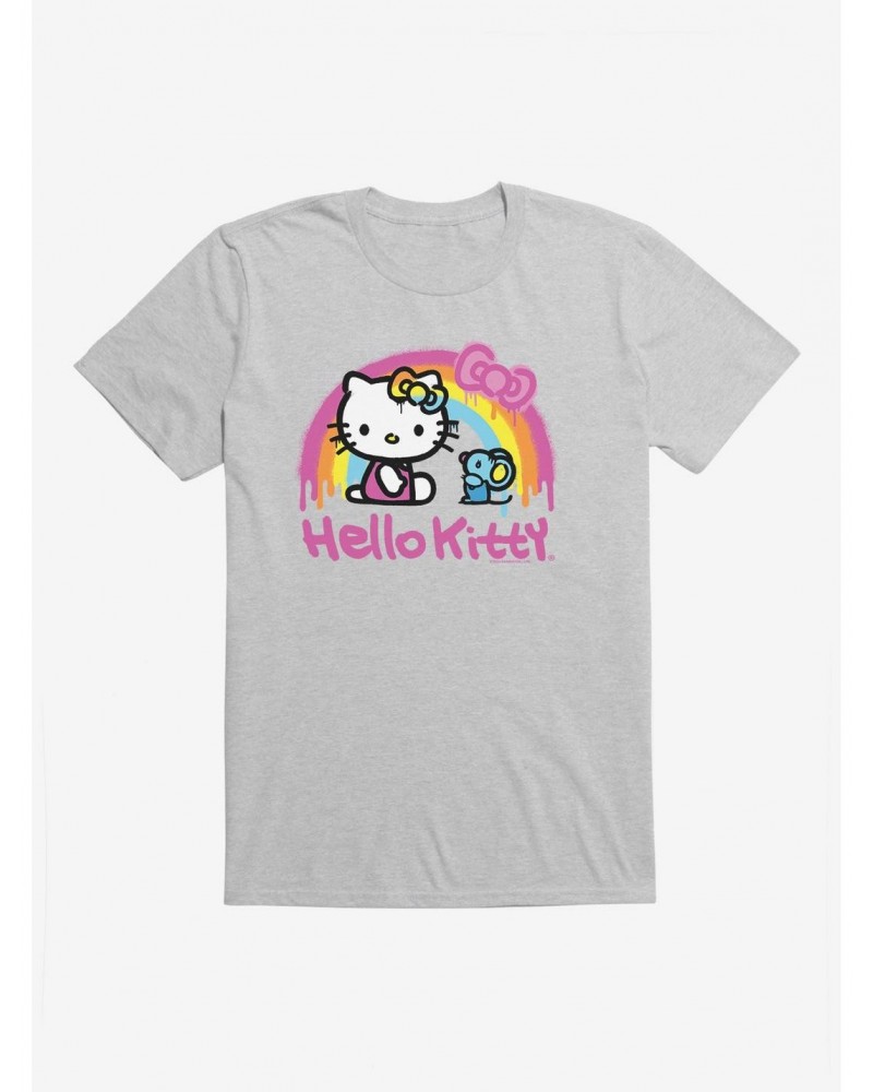 Hello Kitty Rainbow Graffiti T-Shirt $9.56 T-Shirts