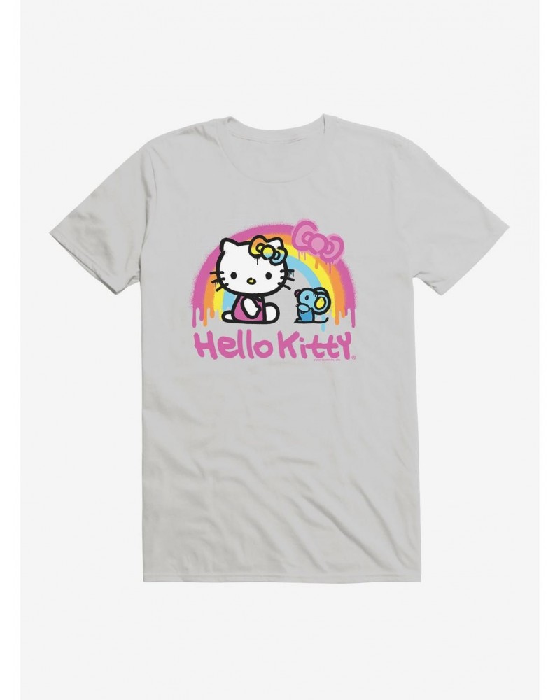 Hello Kitty Rainbow Graffiti T-Shirt $9.56 T-Shirts