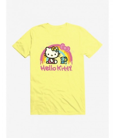 Hello Kitty Rainbow Graffiti T-Shirt $9.56 T-Shirts