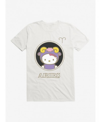 Hello Kitty Star Sign Aries Stencil T-Shirt $7.65 T-Shirts