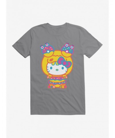 Hello Kitty Sweet Kaiju Doughnut T-Shirt $6.69 T-Shirts