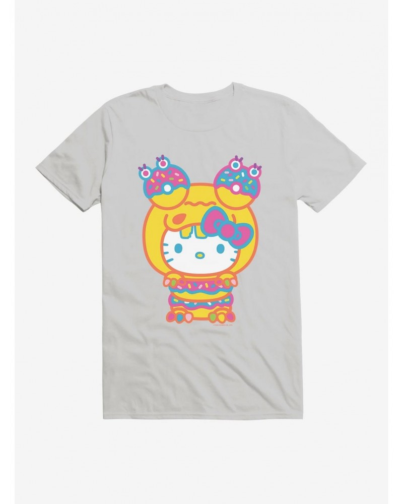 Hello Kitty Sweet Kaiju Doughnut T-Shirt $6.69 T-Shirts