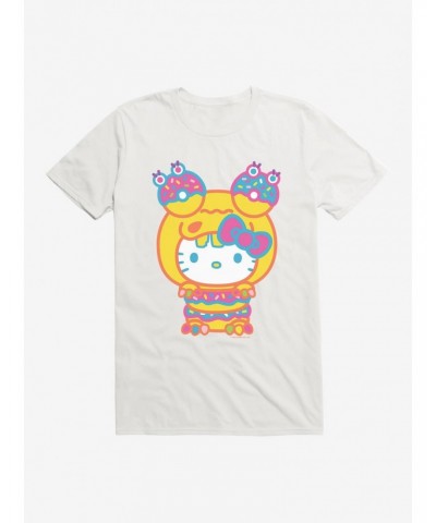 Hello Kitty Sweet Kaiju Doughnut T-Shirt $6.69 T-Shirts