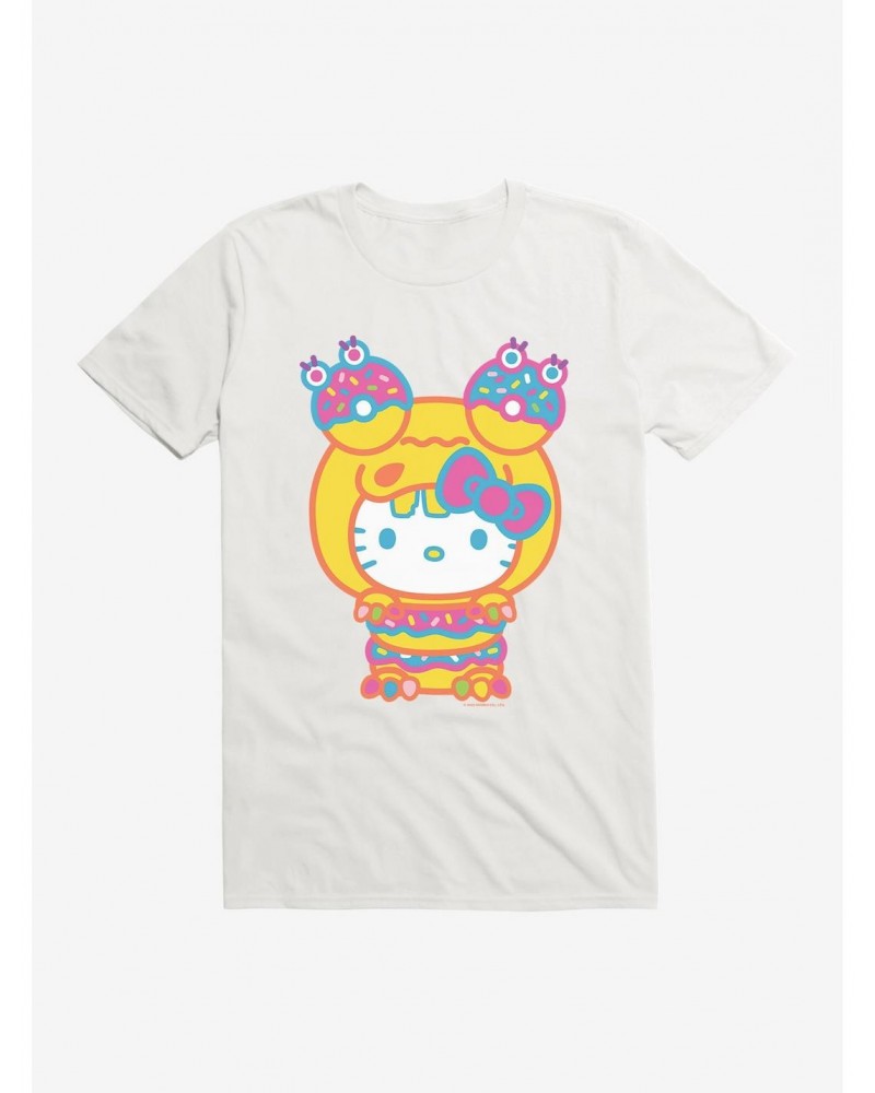 Hello Kitty Sweet Kaiju Doughnut T-Shirt $6.69 T-Shirts