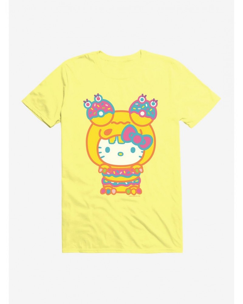 Hello Kitty Sweet Kaiju Doughnut T-Shirt $6.69 T-Shirts